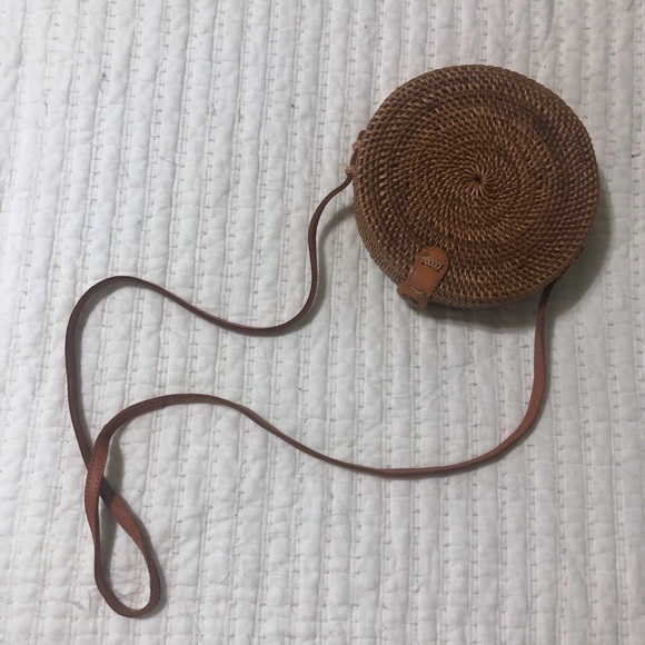 Anthropologie Marcia Woven Crossbody Bag - Brown - Picture 5 of 10